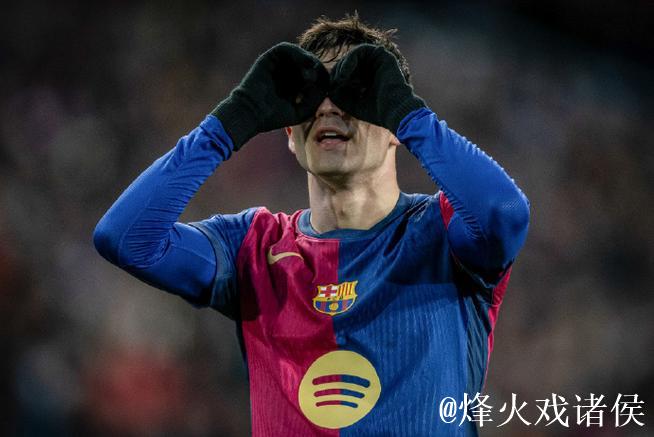 佩德里首次连续三场西甲完成助攻，成球队中场关键